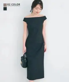 basement online オフショルワンピース