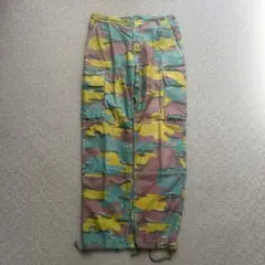ベルギー軍 M-90 ジグソーカモ カーゴパンツ ダブルニー