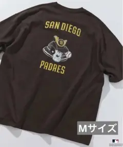 【別注】 MLB公式 パドレス FREAK’S STORE 兜プリントTシャツ