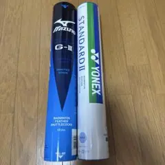バドミントン　ヨネックス&ミズノ　シャトル