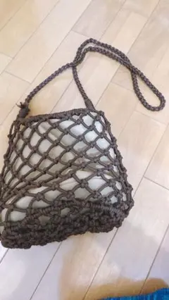 【emmi atelier】マクラメショルダーバッグ 新品