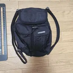 COMME CA DU MODE ブラックショルダーバッグ