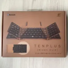 TENPLUS Brown Gold Bluetoothモバイルキーボード