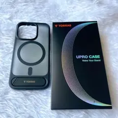 TORRAS iPhone 15 Pro 用 ケース マグネット　ブラック