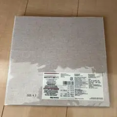 【未使用品】無印良品　アルミコートフリー台紙アルバム　3冊+リフィル5枚×4袋 綿麻増やせる アルミコート フリー台紙アルバム用フリー台紙