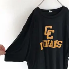 USA購入 indians オーバーサイズ ポリ Tシャツ