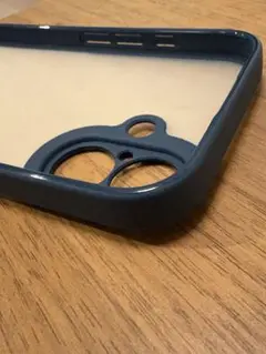 iPhone16 スマホケース ネイビー