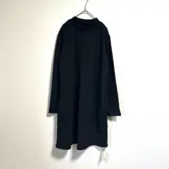 francaise レディース トップス ロング丈スウェット ブラック M