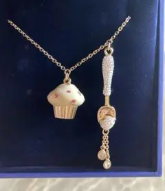 スワロフスキー ディズニー ネックレス ペンダント 中古品