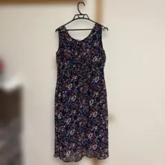 セット売り　SWEET MOMMY ネイビー花柄ワンピース Mとレギンス2個