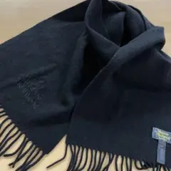ヴィヴィアンウエストウッド マフラー ストール オーブ 刺繍 ロゴ 黒
