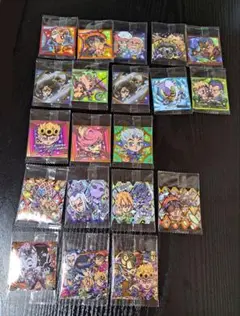 ジョジョの奇妙な冒険 黄金の風 シールウエハース　20種