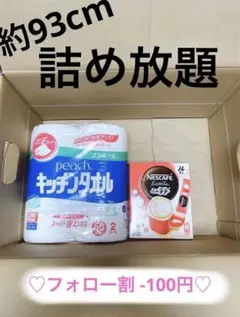 詰め放題 100サイズ まとめ売り 日用品 雑貨 レディース服 子供服 食品
