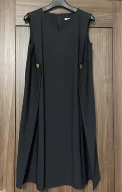 ★Coomb★ノースリーブワンピース★黒★美品