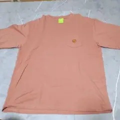 HUF ポケット付き Tシャツ Lサイズ ピンク