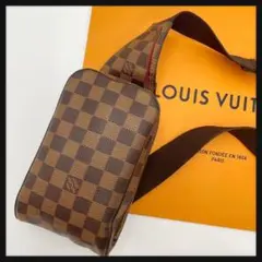 【美品・鑑定済み】 ルイヴィトン ダミエ ジェロニモス ボディバッグ