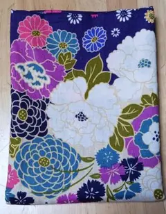 和柄　花柄生地　コットンこばやし　約56cm✕約150cm