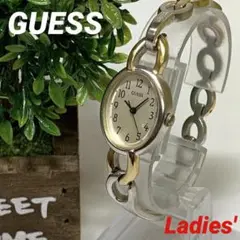 478 GUESS ゲス 腕時計 電池交換済 クォーツ式 レディース