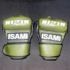 【ISAMI】RIZINオープンフィンガーグローブ（Sサイズ）