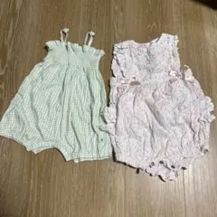Ralph Lauren ピンクロンパース 6M セット