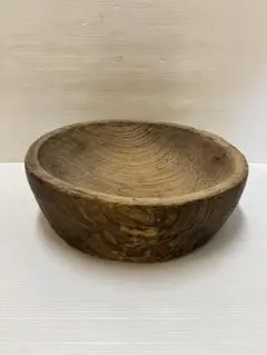 古道具　こね鉢　木鉢