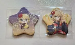 鏡音リン　秋葉原フェスティバル　トレーディング星型缶バッジ　七夕Ver.