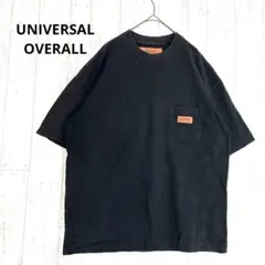 ユニバーサルオーバーオール ワンポイント Tシャツ【M】カットソー 胸ポケット