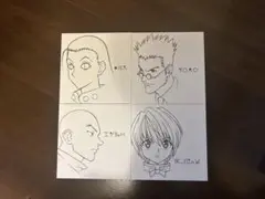 HUNTER×HUNTER キャラクターイラスト集 4種セット