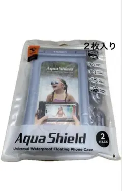 シュピゲン Spigen防水ケース 2枚入り スマホケース プール 顔認証対応