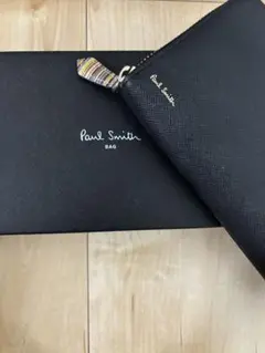 【美品✨超人気】ポールスミス　ラウンドジップ　ブラック　長財布