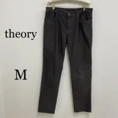 【 セオリー 】☆ スキニーパンツ ☆ チャコール M コットン 日本製♪