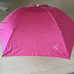Kitamura ピンク 折りたたみ傘 収納ケース付き