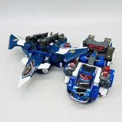 サイクロンインターセプター フォースフィールドモード ドライブヘッド ブルーメタリックに輝くボディ☆サイクロン