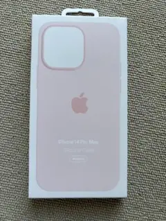 Apple純正iPhone14 Pro MaxシリコンケースChalk Pink