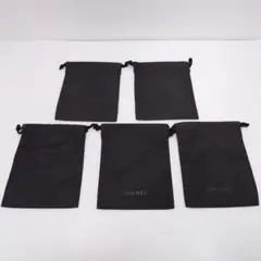 CHANEL シャネル ミニ巾着 5枚セット ポーチ 小物入れ アクセサリー入れ