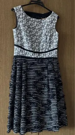 2021高い素材 トッカドレス ゴールドレーベル 刺繍レース ひざ丈