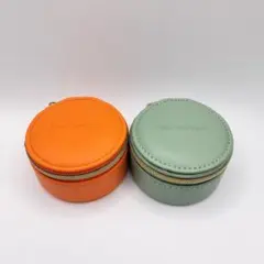 【未使用品】スタージュエリー ジュエリーボックス グリーン オレンジ