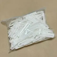 カーテン 取り付け用 ホワイトクリップ 104個 セット