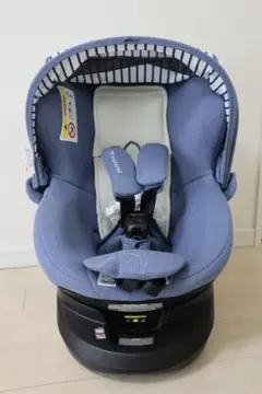 【美品】 チャイルドシート エールベベ クルット5iプレミアム ブルーラテ