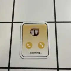着信中アイコンステッカー