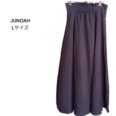 JUNOAH ロングスカート　グレー　Lサイズ