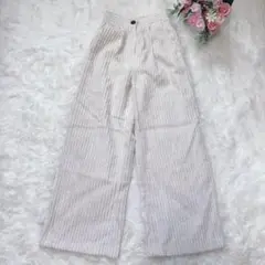 2508 ミニクローゼット カジュアルパンツ ふわもこ シンプル ボトム F