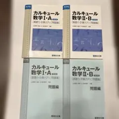 カルキュール数学I・A Ⅱ ・B 基礎力・計算力アップ問題集　２冊セット