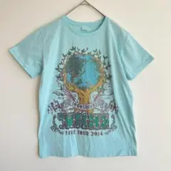 東方神起 ライブツアー Ｔシャツ 半袖 2014 TREE ラメ ビッグプリント