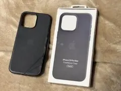 iPhone 15 Pro Max FineWoven Case ブラック