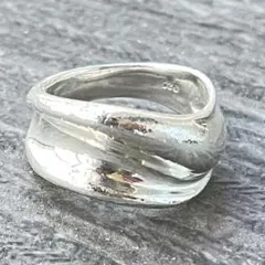 【美品】デザイン silver925 リング ①
