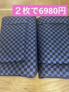 新品　未使用　生地　綿　100％使用　敷布団　シングル　２枚セット
