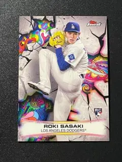 佐々木朗希 ケースヒット 2025 Topps Finest インサート