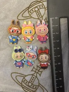 ラブブ　デコパ　デコレーションパーツ　6個セット