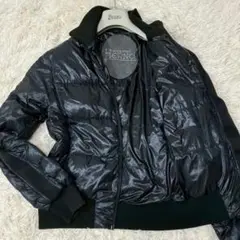 美品　HERNO×NEIL BARRETT ダウンジャケット　ブラック　切替